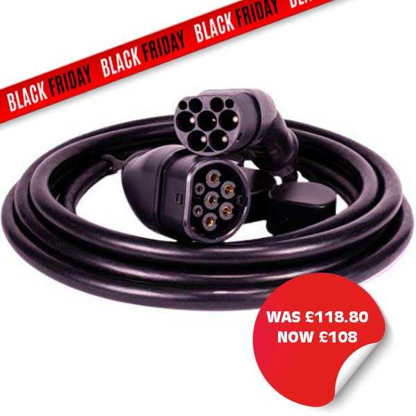 Type 2 EV Charging Cable | 3Phase | 32A | 22 KW |10M |  BLACK FRIDAY DEALS